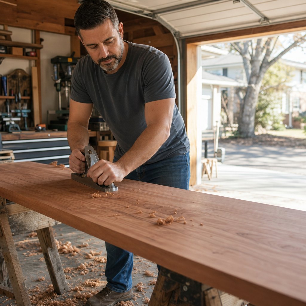 Table #7, cherry, before the finish. The good one.