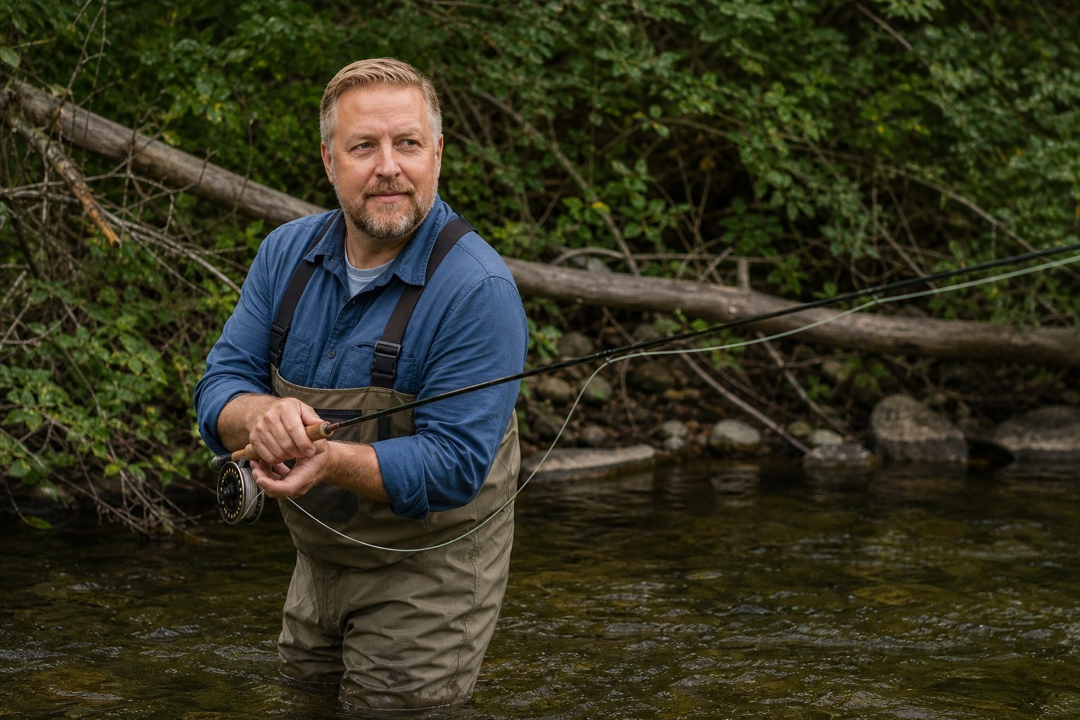 Timber Coulee Creek, October. One brown, one hour, worth it.